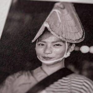 Tryk på japansk papir