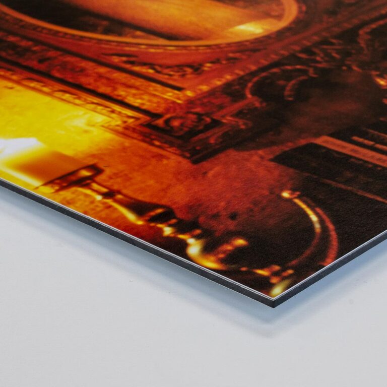 casing on alu-dibond - clean edges