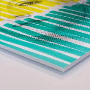 Bildemontering på skumplate